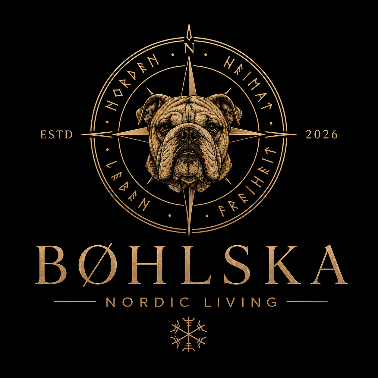 BØHLSKA Nordic Living Logo